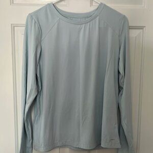 Light Blue Workout Top